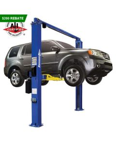 Forward Lift I10 Two Post Lift 10,000 lbs. Capacity Symmetric Columns, Direct Pull, Clear Floor ALI Certified 