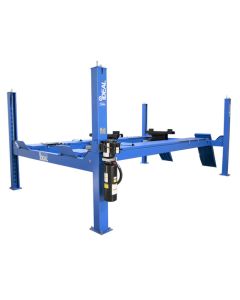 iDEAL FP14KAC-X Four Post Commercial Alignment Lift Shown with Optional Rolling Jacks