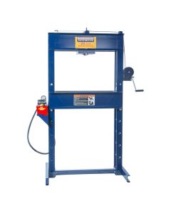Hein-Werner Model HW93301 25 Ton Pneumatic Hydraulic Shop Press 