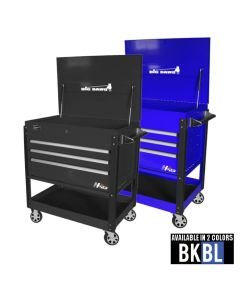 Homak Big Dawg HXL PRO 43" 3 Drawer Service Cart Available in 2 Colors