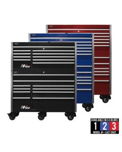 Homak Big Dawg HXL PRO 60" Top Chest and Rolling Cabinet Combo Available in 3 Colors
