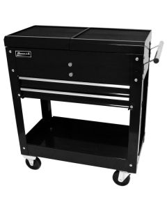 Homak Pro Series 27" Two Drawer Slide Top Service Cart