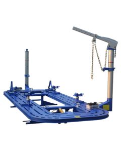 iDEAL FR-77-20 Tubular Platform Frame Rack Machine 20' Hydraulic Tilt-Deck Clear-Floor Frame Straightener 