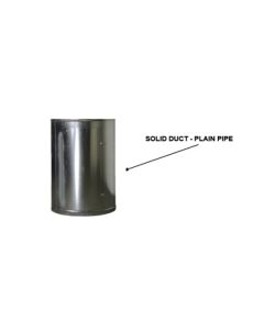 iDEAL Side Downdraft Paint Booth 31" Center Solid Duct Section