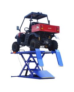 iDEAL A-2200IEH-XR Pro Series Power Sport ATV Lift Available in Blue or Black 