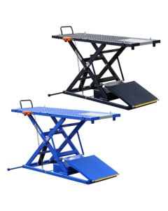iDEAL M-2200IEH-XR Pro Series Power Sport Motorcycle Lift Available in Blue or Black