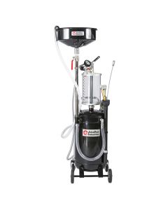 JohnDow JDI-20COMBO-B Combination Fluid Evacuator & Oil Drain 20-Gallon Capacity with Transparent Bowl 