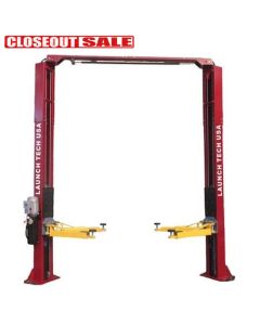 Launch Tech USA TLT240SC Clear Floor Two Post Car Hoist Closeout Sale