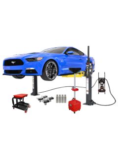 MaxJax M7K Portable Two Post Garage Lift Supreme Package