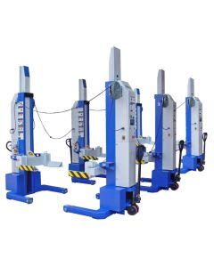 iDEAL MSC-13K-B-678 Mobile Column Vehicle Lifts Set of 6