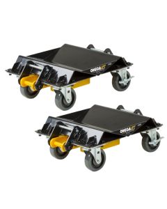 Omega Lift 47020 3-In-1 Heavy-Duty Auto Dolly (Set of 2) 2,000 lbs. Capacity Each 