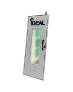 iDEAL Cross Flow Paint Spray Booth Personnel Side Door Kit