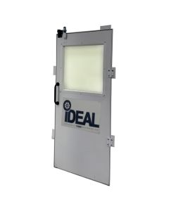 iDEAL Semi and Side Downdraft Paint Booth Personnel Side Door Kit