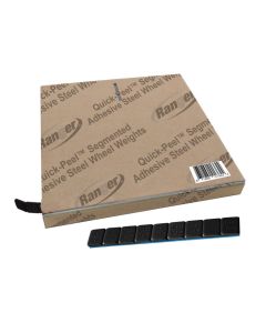 Ranger 5150225 Black Adhesive Steel Wheel Weights 