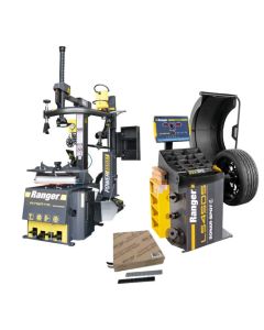 Ranger R76ATR Tire Changer + LS45DS Wheel Balancer + Weights Combo 
