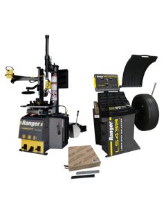 Ranger R980AT Tire Changer + LS43B Wheel Balancer + Weights Combo