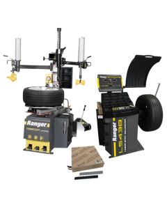 Ranger R980DP Tire Changer + LS43B Wheel Balancer + Weights Combo