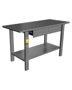 Ranger RWB-2D Heavy-Duty 2-Drawer 1-Shelf Work Bench 