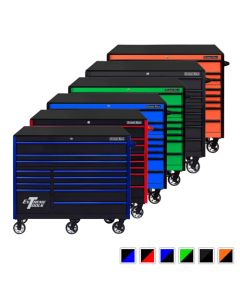 Extreme Tools RX Professional Series 55" Rolling Cabinet Available in 6 Colors
