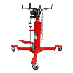Sunex 7793B Telescoping Manual Transmission Jack 1,000 lbs. Capacity Under Hoist Foot Activated with Adjustable Saddle 