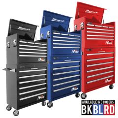 Homak H2PRO 36" Top Chest and Rolling Cabinet Combo Available in 3 Colors