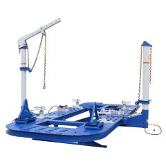 iDEAL FR-77-20 Steel Plate Platform Frame Rack Machine 20' Hydraulic Tilt-Deck Clear-Floor Frame Straightener 