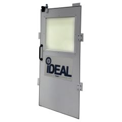 iDEAL Semi and Side Downdraft Paint Booth Personnel Side Door Kit