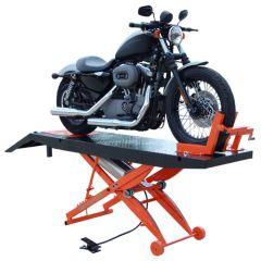 Titan Lifts SDML-1000D Motorcycle Lift (Orange/Black)