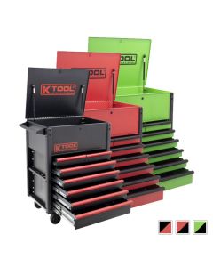K Tool KTI75122 Premium 7-Drawer Service Cart Available in 3 Bold Colors