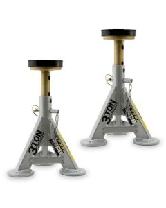 ESCO 10499 3 Ton Performance Flat Top Post Shorty Style Jack Stands Sold In Pair