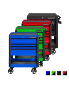 Extreme Tools EX Pro 33" 4 Drawer Deluxe Tool Cart Available in 4 Colors