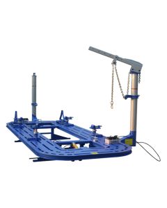 iDEAL FR-77-18 Tubular Platform Frame Rack Machine 18' Hydraulic Tilt-Deck Clear-Floor Frame Straightener 