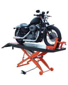 Titan Lifts SDML-1000D Motorcycle Lift (Orange/Black)