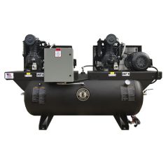 Industrial Gold DCI523E120H-P Platinum Duplex Reciprocating Compressor 