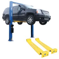 Atlas 9OHSC Overhead Two Post Lift 9,000 lbs. Capacity + Atlas LMA Lawn Mower Adapter Combo