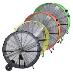 K Tool KTI7774X 42" Heavy-Duty Portable Drum Fan Available in 4 Colors