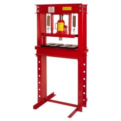 AFF 820A 20-Ton Heavy-Duty Manual Hydraulic Shop Press 