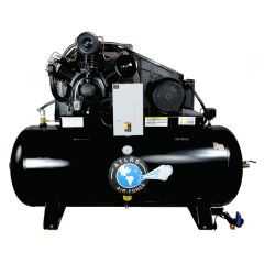 Atlas AF10-1PH Two Stage 10HP 120 Gallon Air Compressor Plus Pkg 