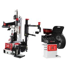 Atlas Platinum PTC500 Center Post Tire Changer + PWB90XL 3D Video Wheel Balancer Combo