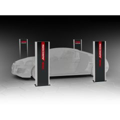 CEMB ARGOS Touchless Alignment System Four Column Pit Version