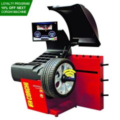 Corghi EM9980C Plus Automatic Diagnostic Wheel Balancer Loyalty Program 10% Off Next Corghi Machine
