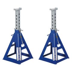 MAHLE ShopPRO CSS-12 Vehicle Support Stands 12 Ton 24,000 lbs. Capacity Each - Sold in Pairs 