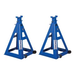 MAHLE ShopPRO CSS-12T High-Rise Support Stands 12 Ton 24,000 lbs. Capacity Each - Sold in Pairs 