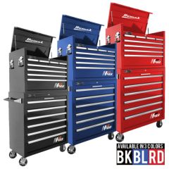 Homak H2PRO 36" Top Chest and Rolling Cabinet Combo Available in 3 Colors