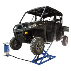 iDEAL UF-2500EH-X Pro-Series Frame-Engaging UTV ATV Lift Available in Blue or Black