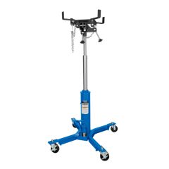 K Tool KTIXD63505 Telescoping Manual Transmission Jack 1,000 lbs. Capacity Under Hoist Two-Stage Double Pump