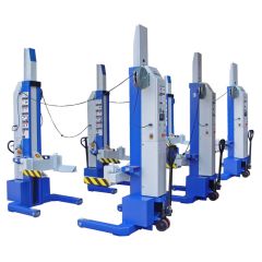 iDEAL MSC-13K-B-678 Mobile Column Vehicle Lifts Set of 6