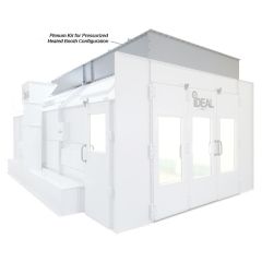 iDEAL Side Downdraft Paint Spray Booth Canopy Plenum Kit