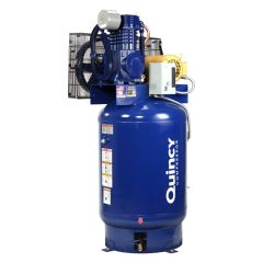 Quincy 2103DS12VCB23 QT-10 Pro Reciprocating Air Compressor QT Pro Package 10HP 230 Volt 3 Phase 120 Gallon Vertical Tank