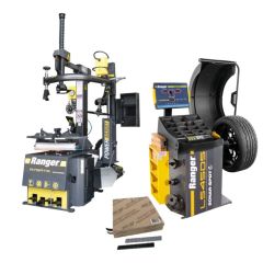 Ranger R76ATR Tire Changer + LS45DS Wheel Balancer + Weights Combo 